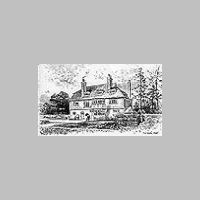Newton, House at Bickley, Garden front, on victorianweb.org, scanned by George P. Landow.jpg
